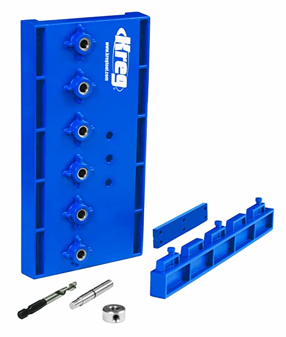 Kreg 8pc Shelf Pin Jig - 5mm