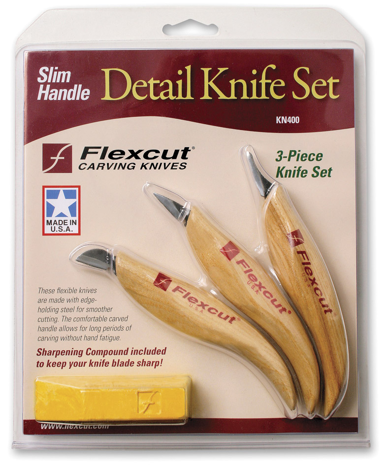 Flexcut KN400 Detail Knife Set