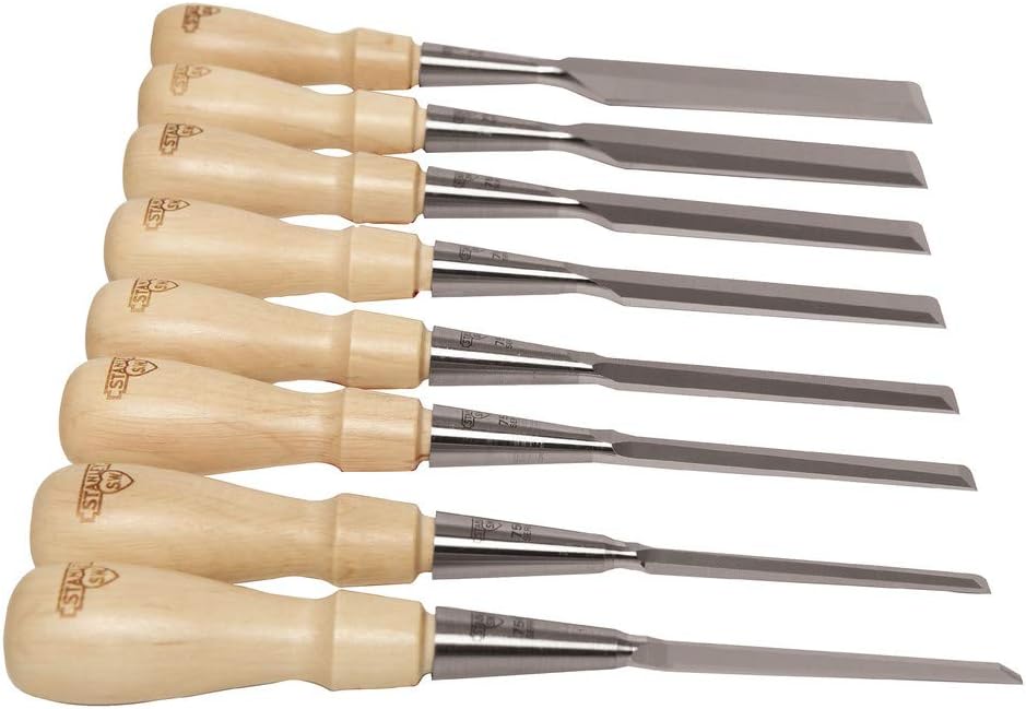 STA116793 8pc Sweetheart Socket Chisel Set,