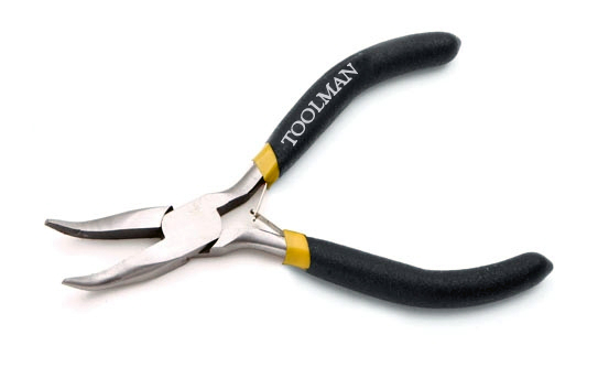 TM419 Mini Long Nose Bent Pliers